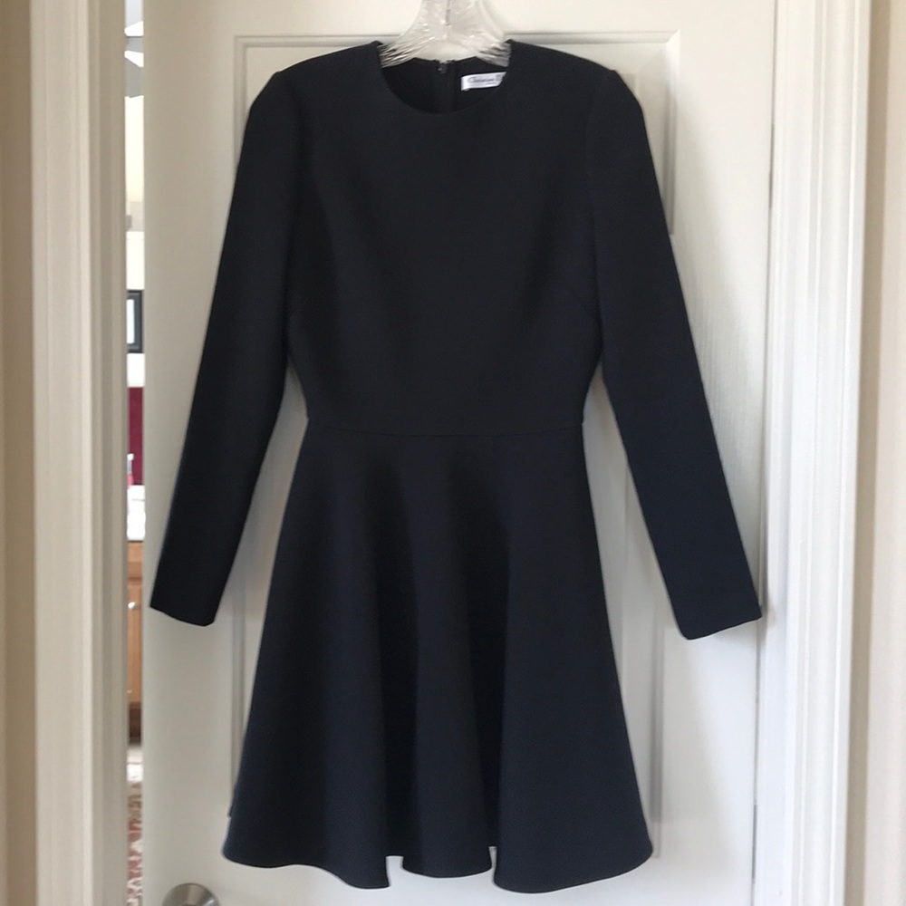 Dior Black Long Sleeve Dress